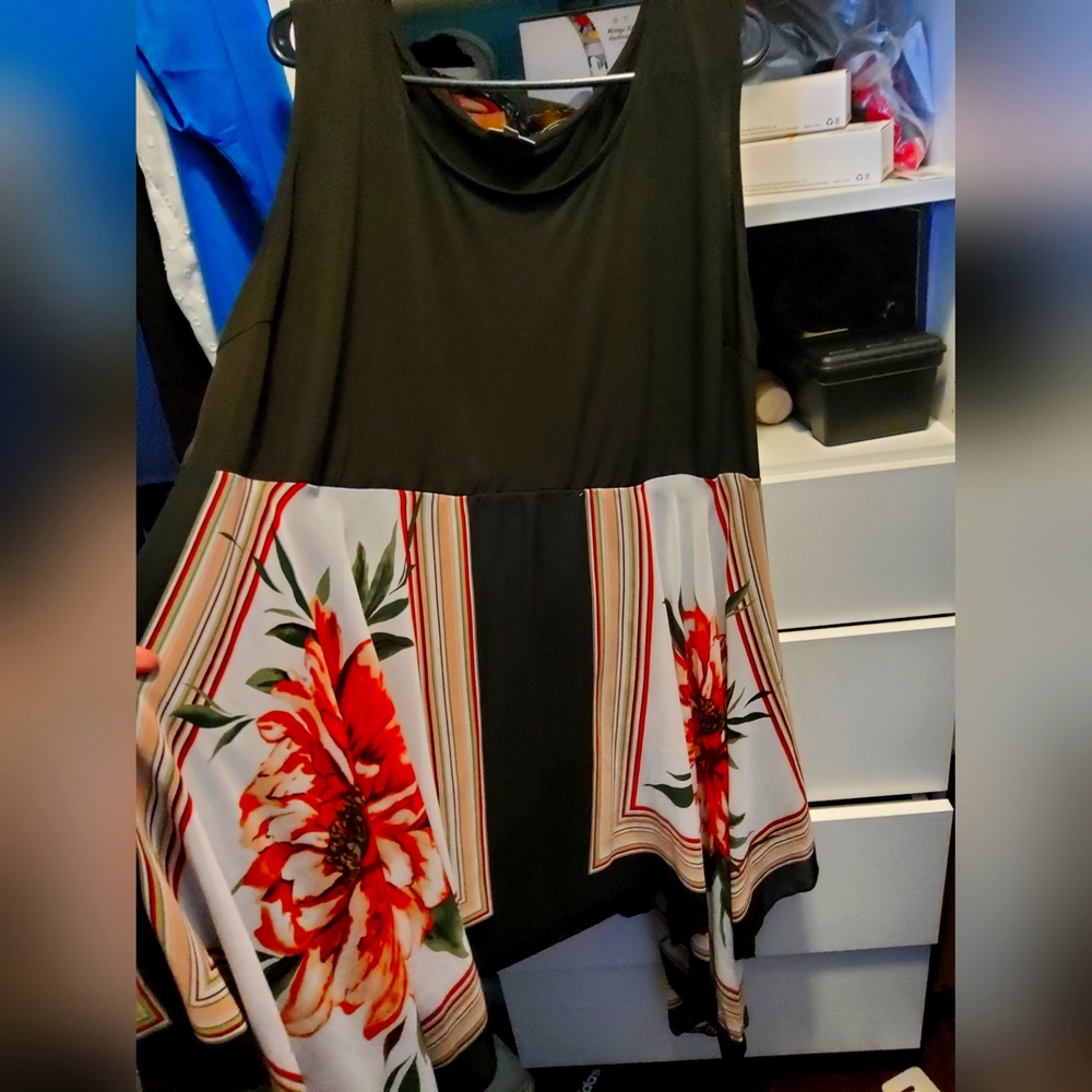 Beautiful sleeveless blouse